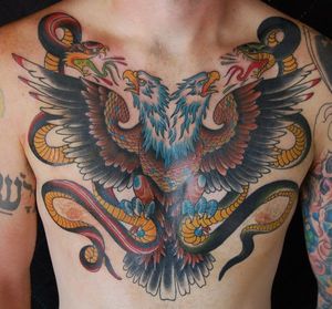 Eagle Snake Tattoo by Kings Avenue
