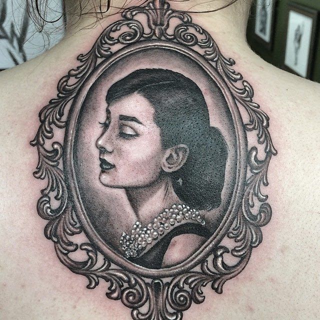 Audrey Hepburn Tattoo by Stevie Monie TattooNOW