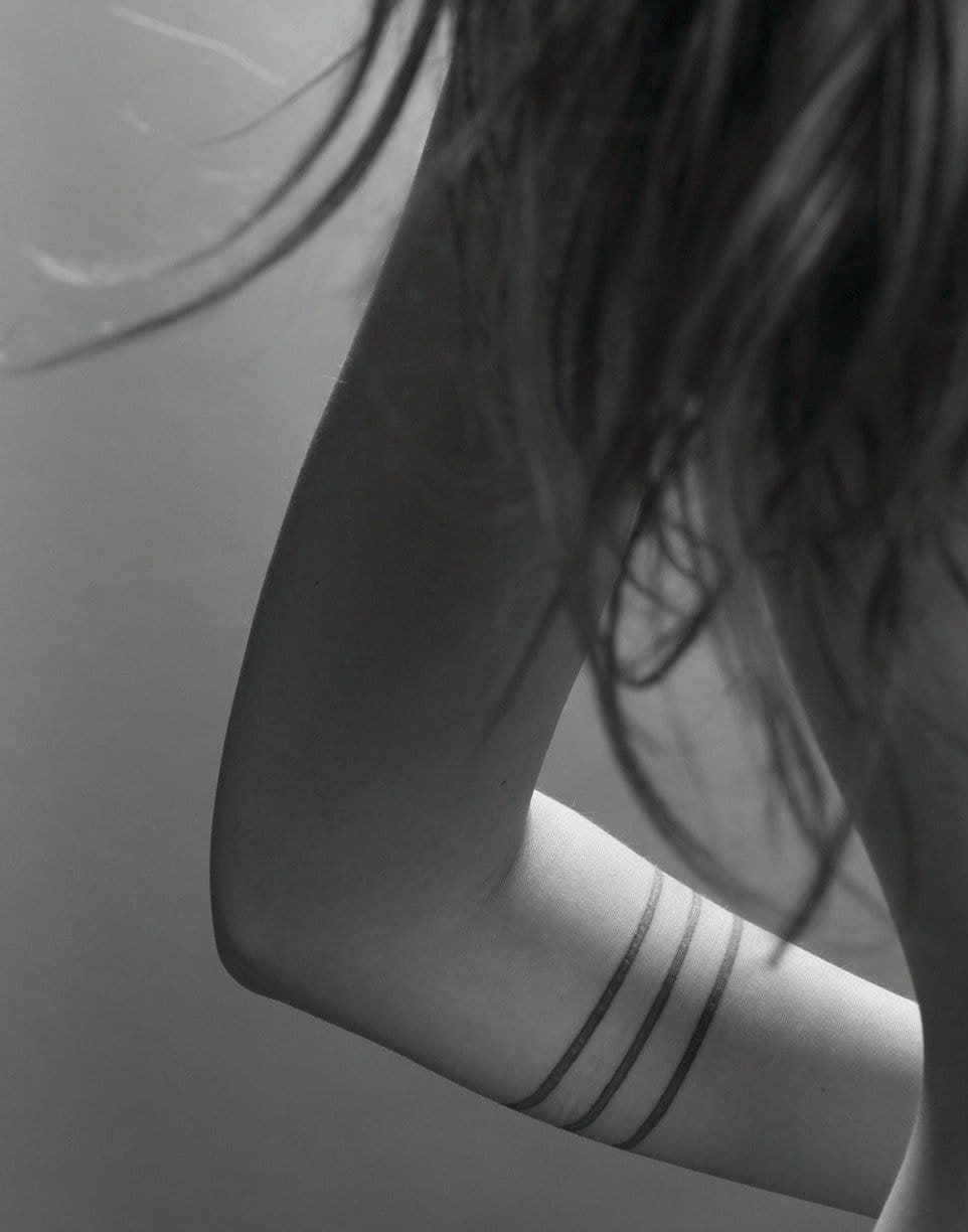 Just three lines. #Minimal #LineTattoo #BlackLine