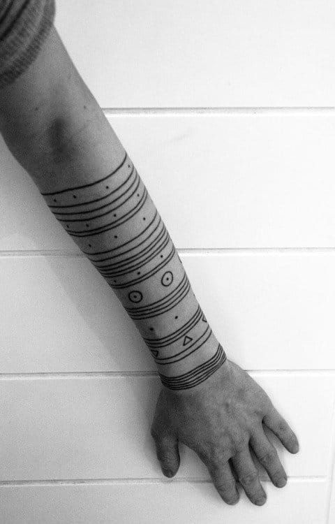 Minimalist Tattoos That Say a Lot with Just a Few Lines  Scene360