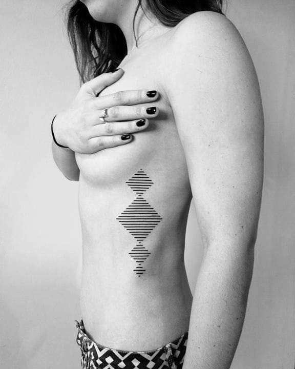 By Ben Volt. #Minimal #LineTattoo #BlackLine