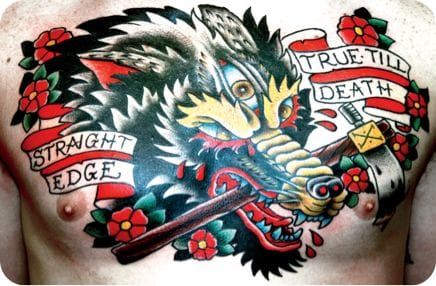 Straight Edge wolf by Paul Nycz