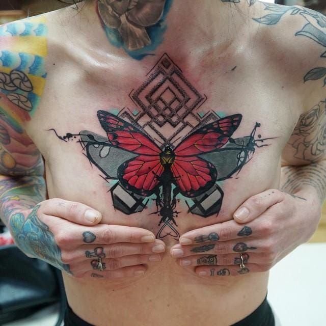 PsychoDelic ButterflyTattoos and Body Piercings