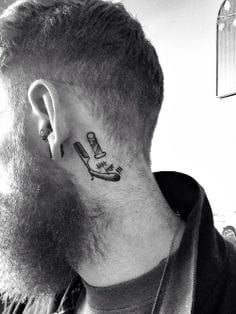 Top 93 Barber Tattoo Ideas 2021 Inspiration Guide  Barber tattoo  Scissors tattoo Tattoo designs men