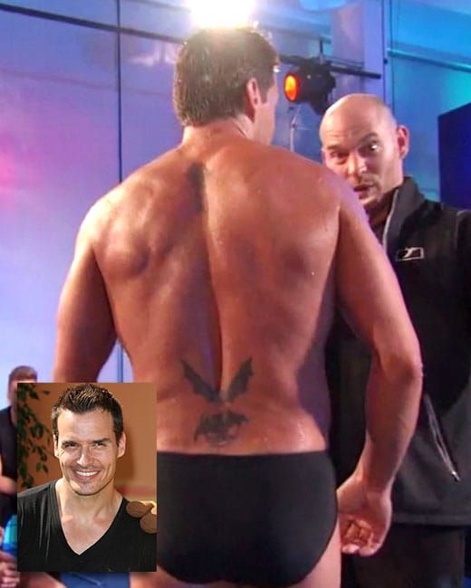 Tramp stamp tattoo
