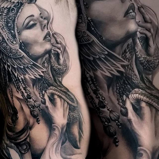cleopatra in Tattoos  Search in 13M Tattoos Now  Tattoodo