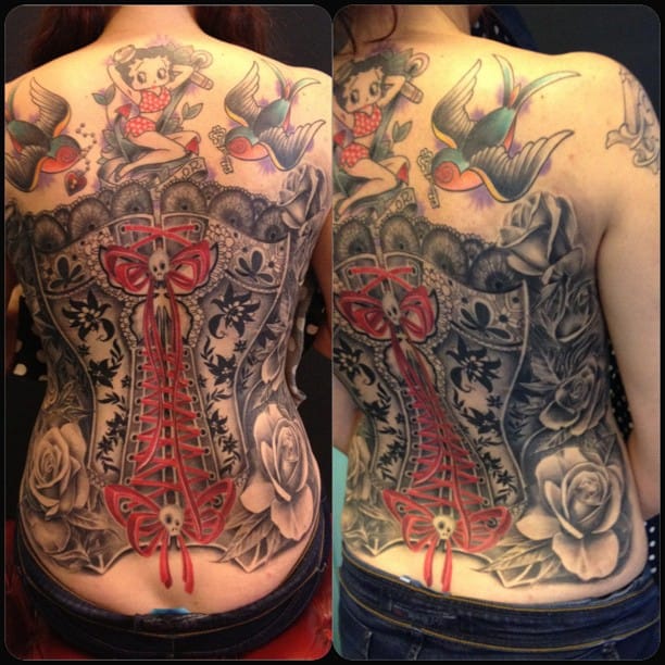 The Vintage Elegance Of Corset Tattoos • Tattoodo The Vintage Elegance Of Corset Tattoos • Tattoodo