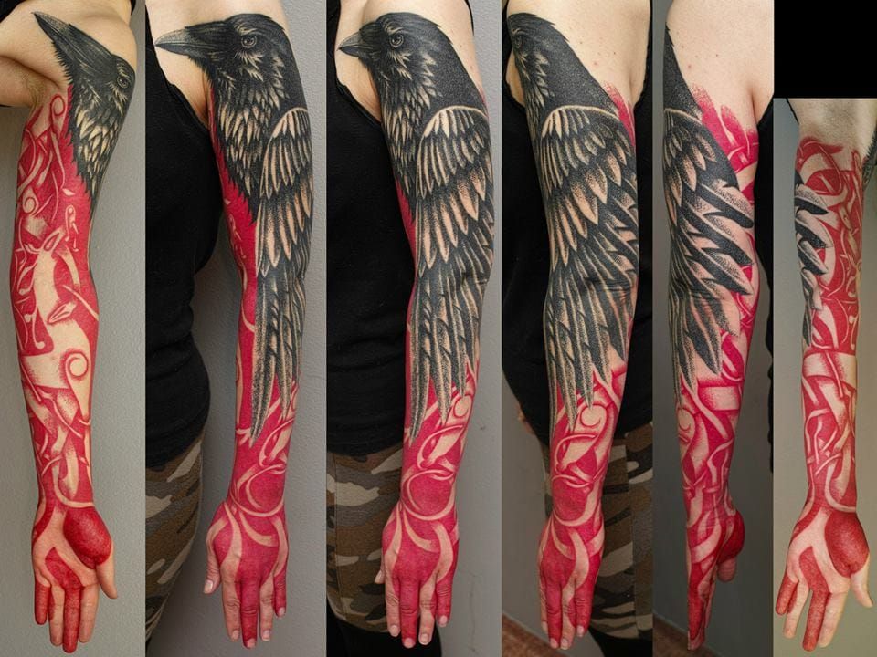 25 Awesome Red Tattoos For Both Men  Women  Stylendesigns