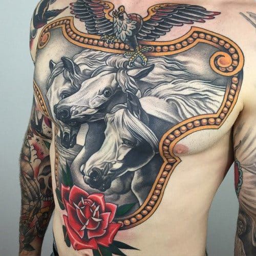 pharaohs horses tattoo  Google 검색  Tattoos with meaning Vintage tattoo  Tattoos