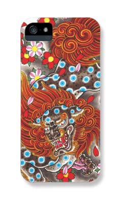 Fu Dog Iphone cover #CustomDesign #henningjørgensen #tattooaccessories #FuDog