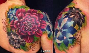 Tattoo Artist Spotlight: Edgy & Abstract Tattoos Of Ivana Belakova