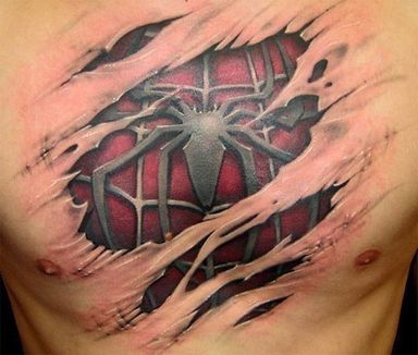 The Craze Of Ripped Skin Tattoos