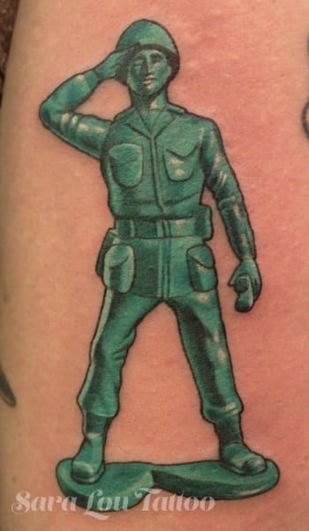 15 Memorable  Fun Tattoos Of Toys From Childhood  Tattoodo