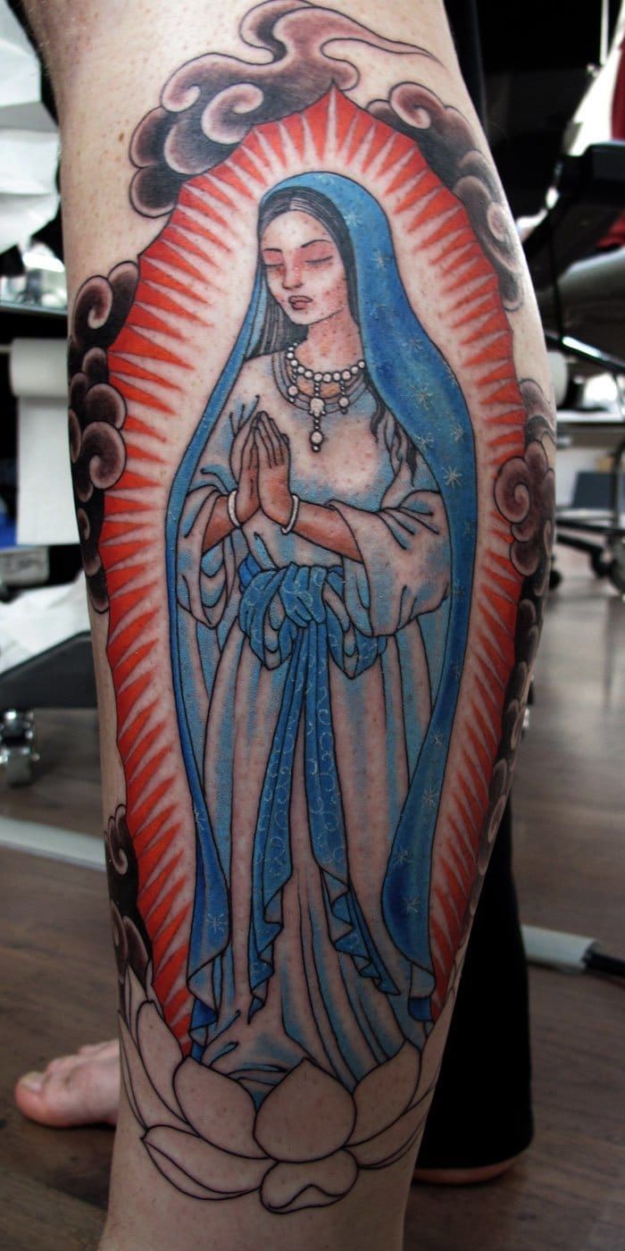 94 Virgin Mary Tattoo Ideas To Show Your Faith