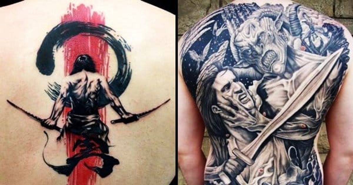 14 Strong & Beautiful Fighting Warrior Tattoos • Tattoodo