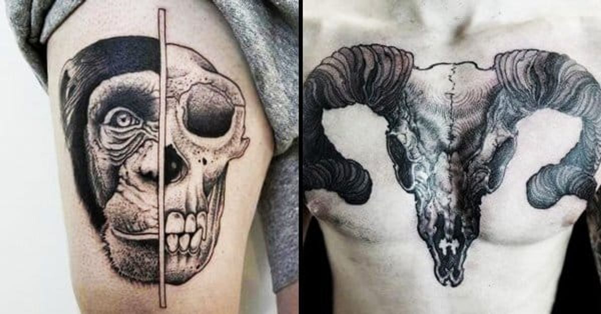 10 Cool & Creepy Animal Skull Tattoos • Tattoodo 10 Cool & Creepy Animal Skull Tattoos • Tattoodo