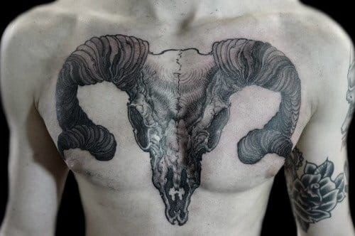 60 Animal skull tattoo designs  Skullspiration