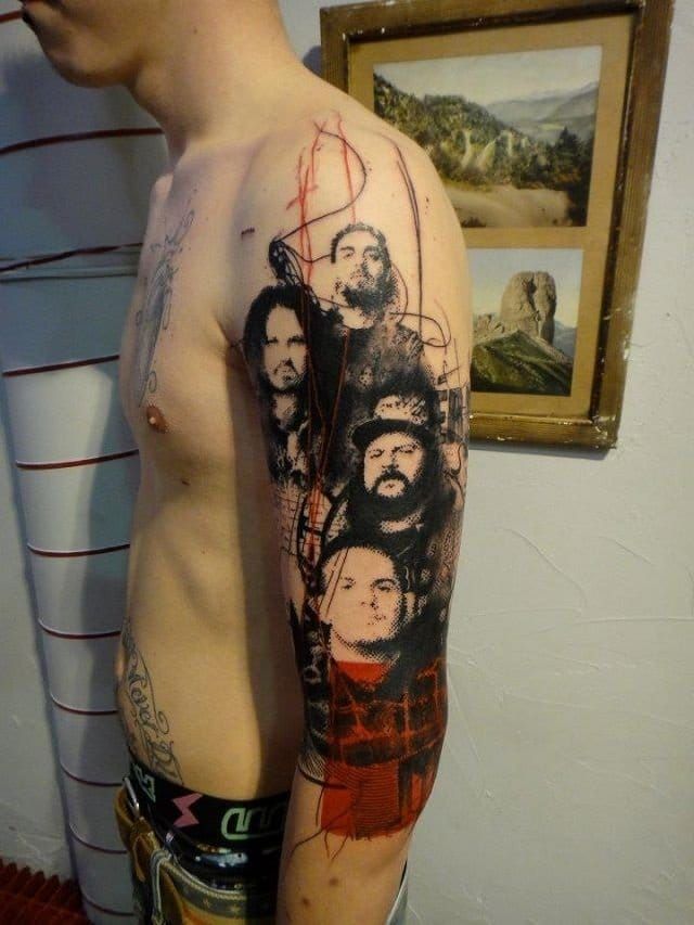 tattoos of a down system of heavy metal