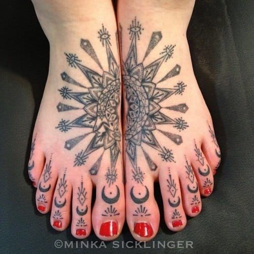 Tattoo Toe Rings  Etsy
