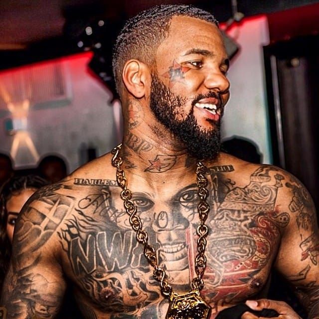 The Game A Rapper With His Ink Game On Point • Tattoodo