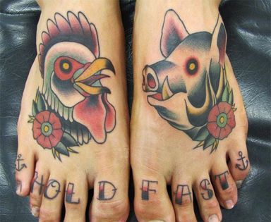 A Maritime Classic: The Pig and Rooster Tattoo
