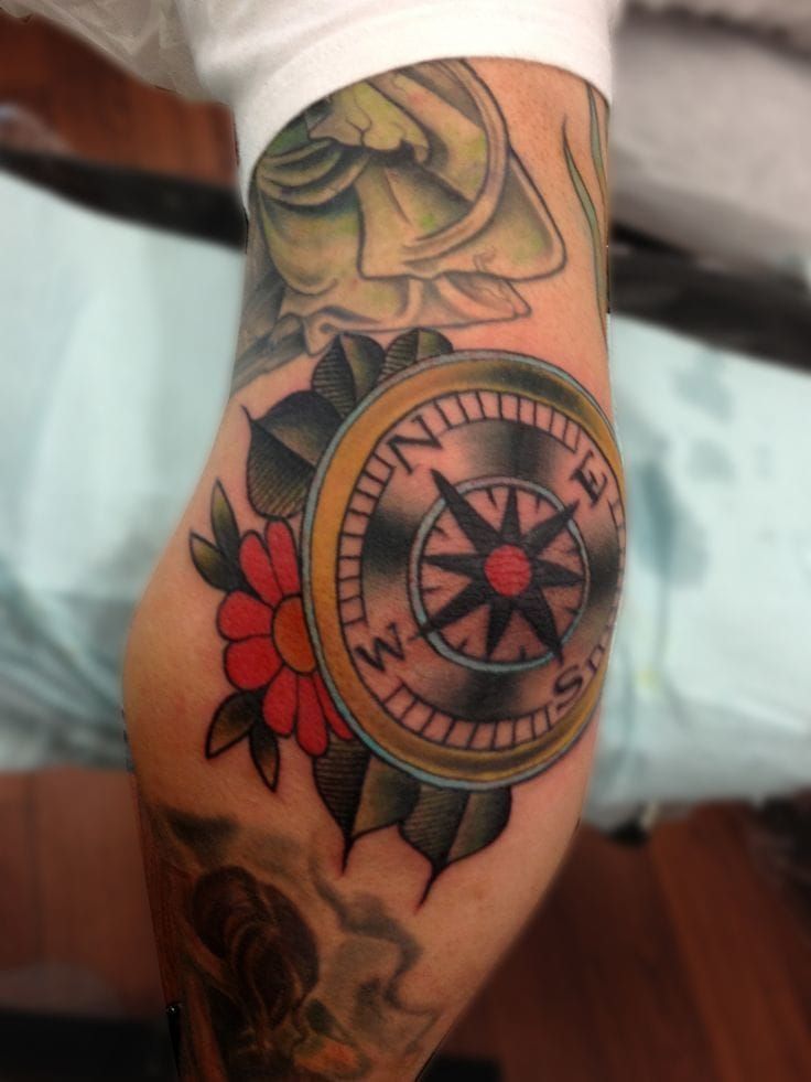 Sailors Grave Elbow Tattoo  Brian Kelly Army