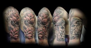 Flower Tattoo by Triple Six Studios