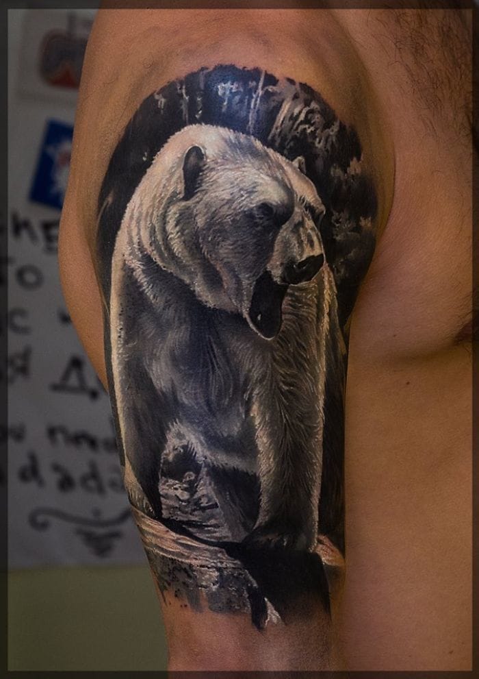 Top more than 74 polar bear tattoo best  thtantai2