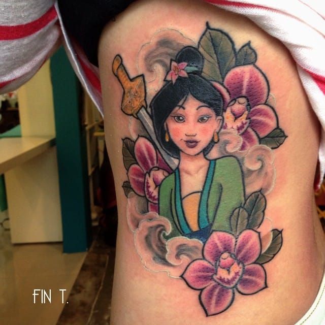 Disney's Mulan Tattoos To Show Who You Are Inside • Tattoodo