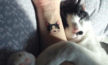 20 Minimalist Cat Tattoos for the Subtle Cat-Lover