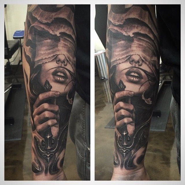 Justice Tattoo  InkStyleMag