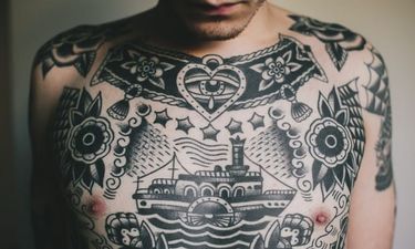 25 Traditional Black and Grey Tattoos • Tattoodo