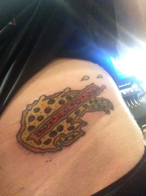 Buffalo Fan Combines His 2 Loves Gets PizzaThemed Bills Tattoo  News  Scores Highlights Stats and Rumors  Bleacher Report