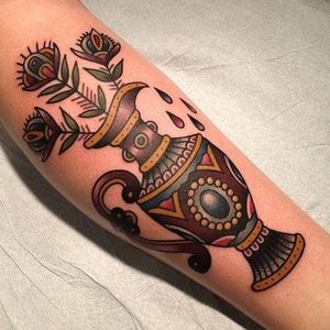 Awesome traditional piece by Matthew Houston