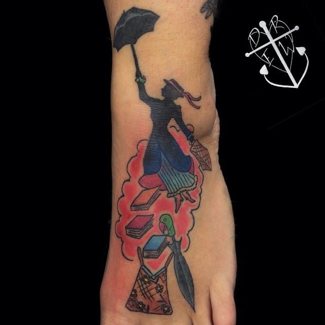 Mary Poppins Tattoos  Tattoofilter