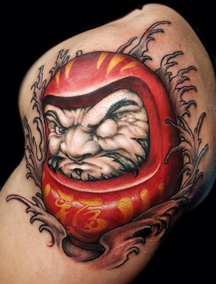 10 Best Daruma Doll Tattoo Ideas Youll Have To See To Believe   Daily  Hind News