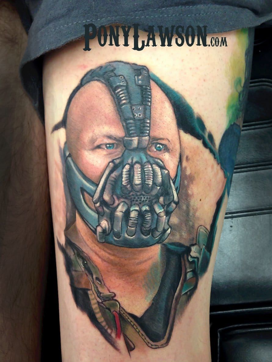 10 Badass Bane Tattoos!! • Tattoodo