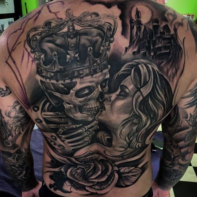 black and grey tattoo artists