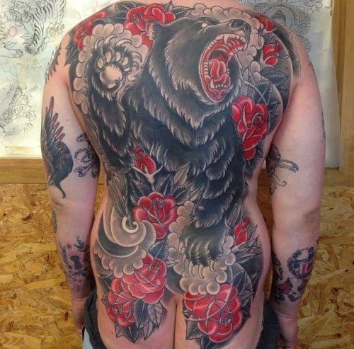 85 Rough Bear Tattoo Designs  Meanings  Feel The Wild Nature 2019