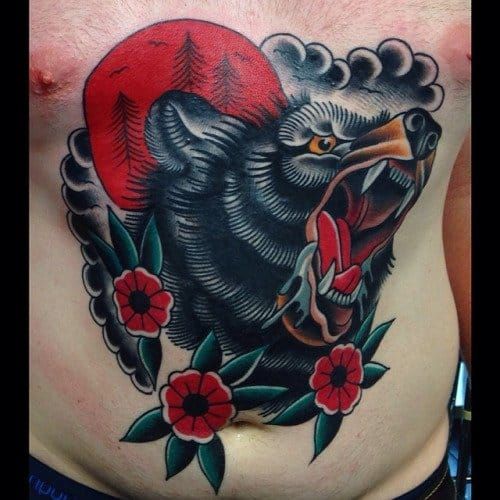 10 Best Traditional Bear Tattoo Ideas Collection By Daily Hind News  Daily  Hind News