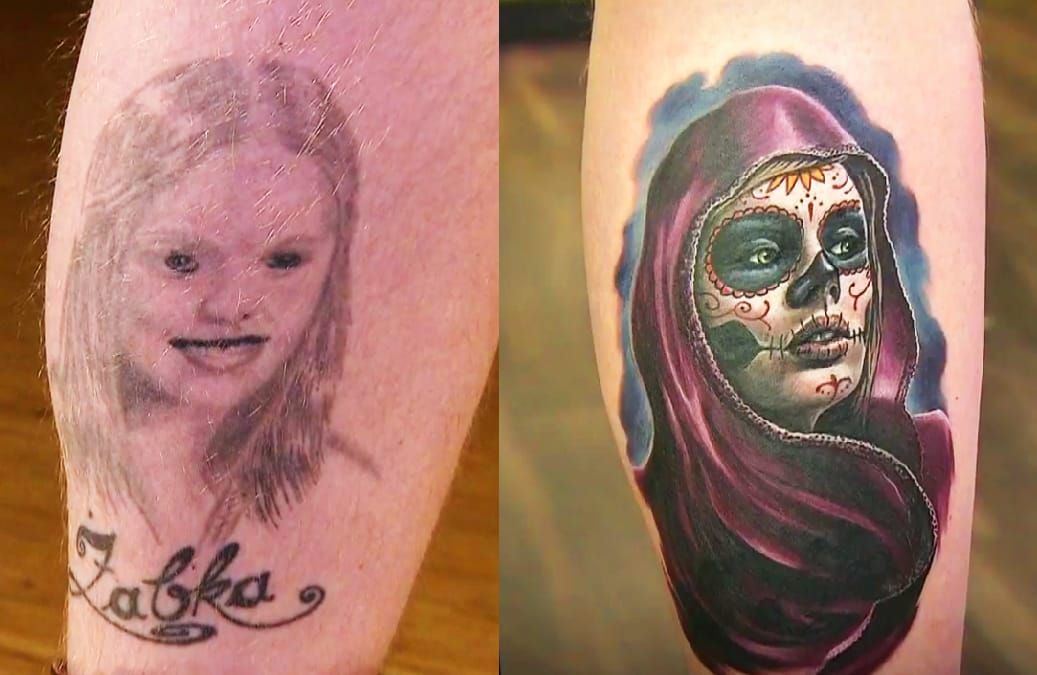 Calgary tattoo shop covers up worst of the worst body art in Facebook  contest  CBC News