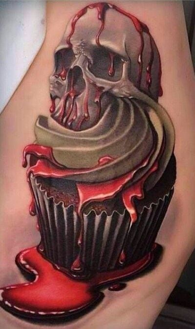 Stay sweet  Cupcake tattoos Cupcake tattoo designs Candy tattoo