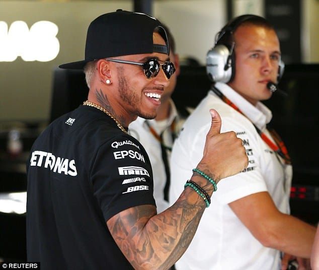 Lorry driver gets back tattooed of F1 champion Lewis Hamilton  Oxford Mail