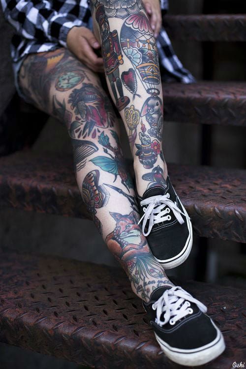 101 Best Leg Sleeve Tattoo Men Ideas That Will Blow Your Mind  Outsons