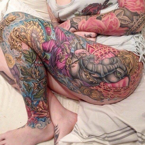 Amazing tattoo by Jesse Smith