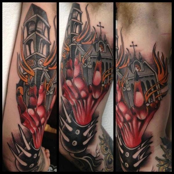 Fantasy style work by Into You Tattoo