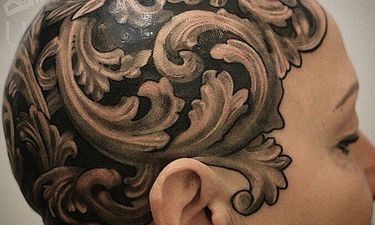 18 Baroque And Fancy Filigree Tattoos