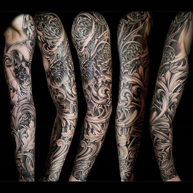 A full sleeve by John Kautz.