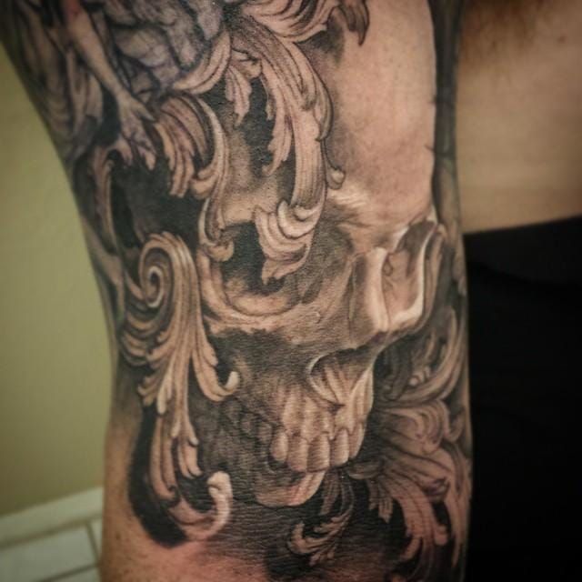 Rad skull by Ryan Townsend.