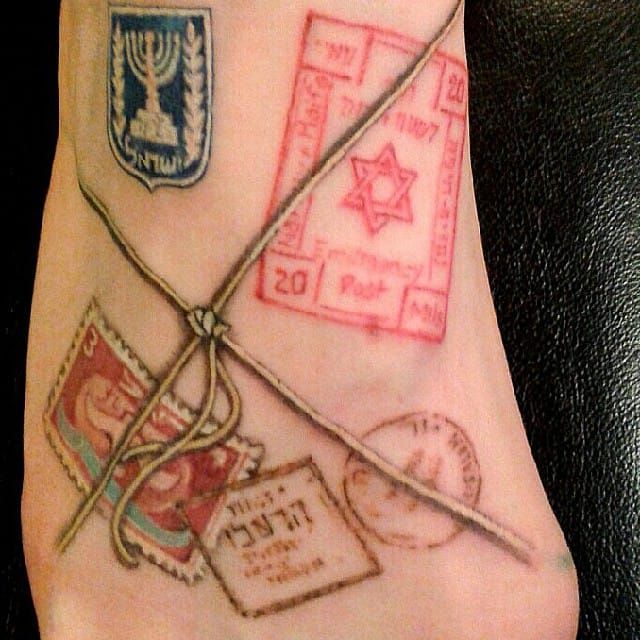 No Need To Be A Philatelist To Get Stamp Tattoos  Tattoodo